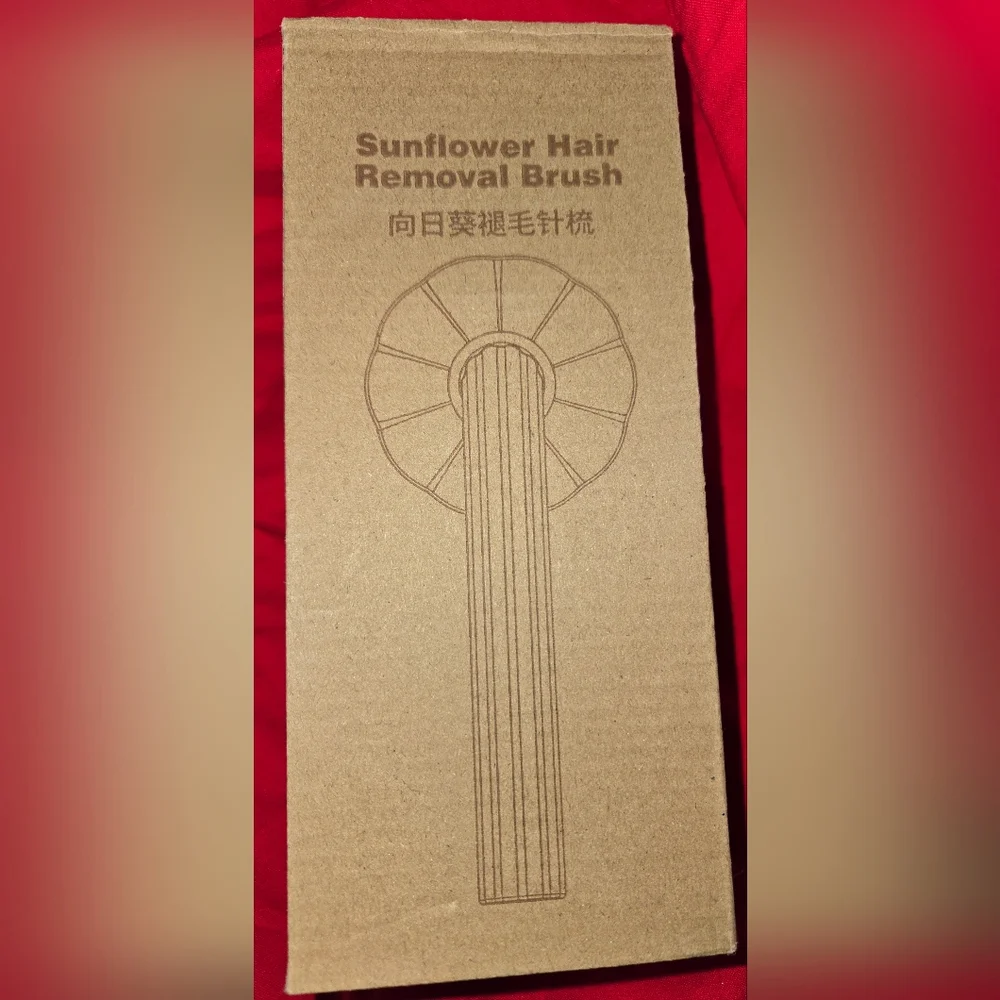 Self cleaning brush